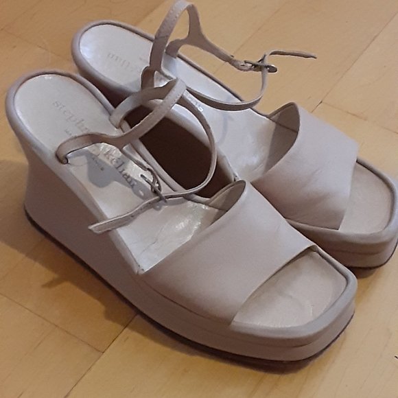 Stephane Kelian platform wedge shoes - made in France - Picture 3 of 12